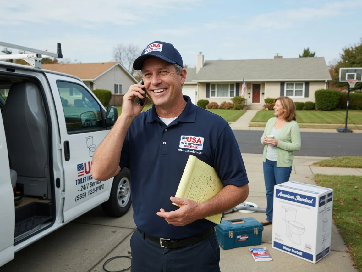 Toilet Installation Sapulpa, OK FAQs